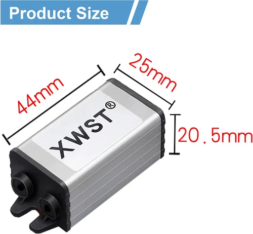 Vista 3 de DC a CC 24V a 12V voltaje reductor 12 voltios regulador Buck convertidor salida 1A 12W módulo convertidor de potencia (1A)