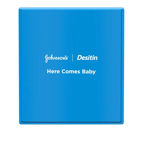Vista 8 de Johnson's Baby Aquí Viene Bebé - Set de regalo para bebés, esenciales para nuevos padres con loción hidratante, baño relajante, gel de baño