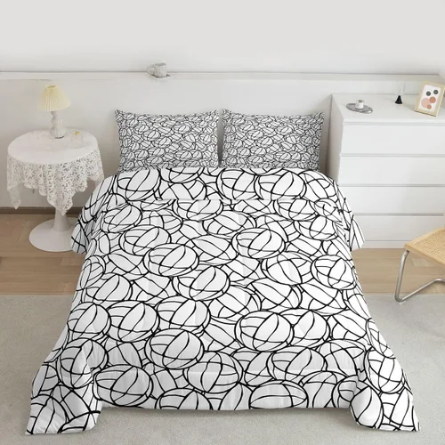 Vista 11 de Feelyou Juego de ropa de cama de coche de carreras para niños y niñas, tamaño individual, juego de edredón deportivo de velocidad para adolescentes