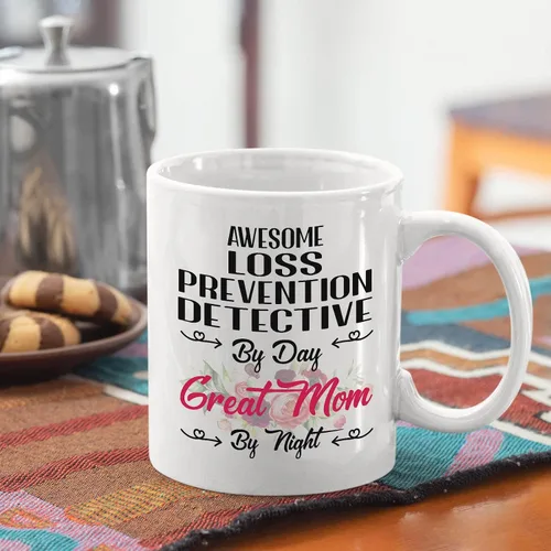 Vista 105 de Regalo del día de la madre de hija, hijo a mamá Taza de cerámica blanca de 11 oz, 15 oz - Analista Administrativo