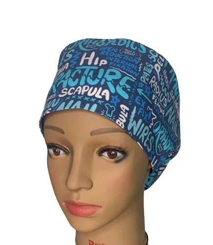 Vista 3 de Ortho Words Euro Scrub Cap