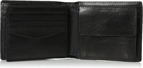 Vista 5 de Fossil Mens Ryan Leather RFID-Blocking Bifold Wallet with Coin Pocket