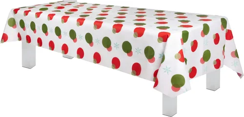 Vista 20 de Grandipity Mantel de plástico desechable de calidad prémium para fiestas con temática de globos de cumpleaños, 1 paquete, 54 x 108 pulgadas, mantel