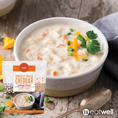 Vista 2 de Tastefully Simple Sopa de papa cheddar Perfectamente, 7.1 onzas