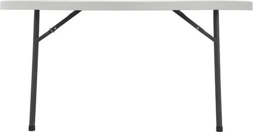 Vista 3 de Lorell Mesa de banquete, 48 x 48 x 29-1/4 pulgadas, platino