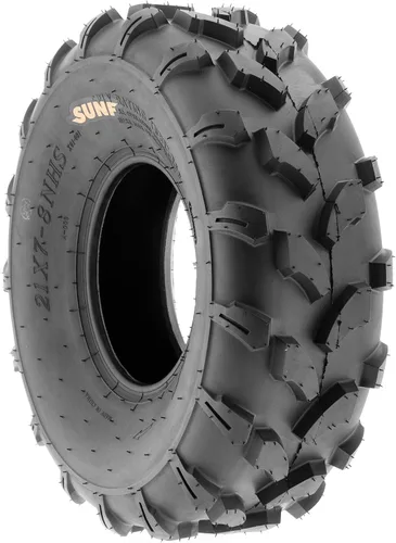Vista 5 de SunF Juego de 4 neumáticos deportivos ATV de 18 x 7-8 UTV para cortacésped de 18 x 7 x 8, 6 capas-A003