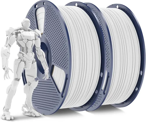 Vista 16 de SUNLU - Filamento ABS para impresora 3D de 1.75 mm, altamente resistente y duradero, resistencia al calor, excelente dureza, compatible con el 99%