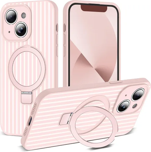 Vista 124 de SKYLMW Funda diseñada para iPhone 11 con soporte magnético invisible Compatible con Mag-Safe, a prueba de caídas de grado militar, a prueba