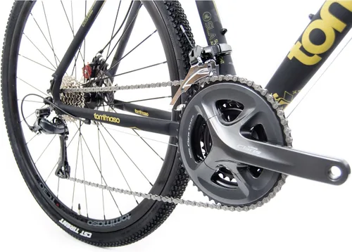 Vista 4 de Tommaso Sterrata Sport Performance Aluminum Gravel Bike Carbon Fork Shimano Claris 24 Speeds Road Bicycle Men Road Bikes for Men