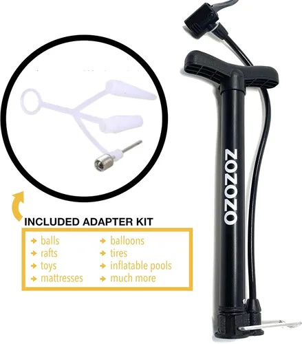 Vista 6 de Mini bomba de neumáticos para cochecito – Bomba de aire portátil para cochecitos de correr, se adapta a BOB, Graco, Thule, Bugaboo, Bumbleride y más
