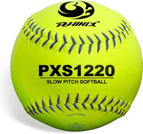 Vista 7 de PHINIX Tamaño y peso oficiales de sóftbol para opciones de práctica de 11 y 12 pulgadas