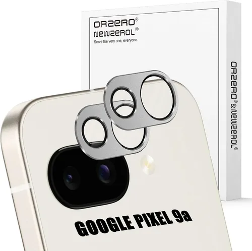 Vista 11 de Orzero Paquete de 2 protectores de lente de cámara compatibles con Google Pixel 9 Pro XL, protector de cámara de metal y vidrio de alta calidad