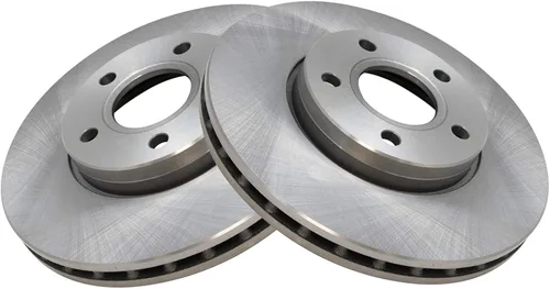 Vista 6 de TRQ Kit de pastillas de freno delantero y rotor, kit químico de freno, pastillas de freno de cerámica compatible con Ford C-Max 2012-2018 Focus