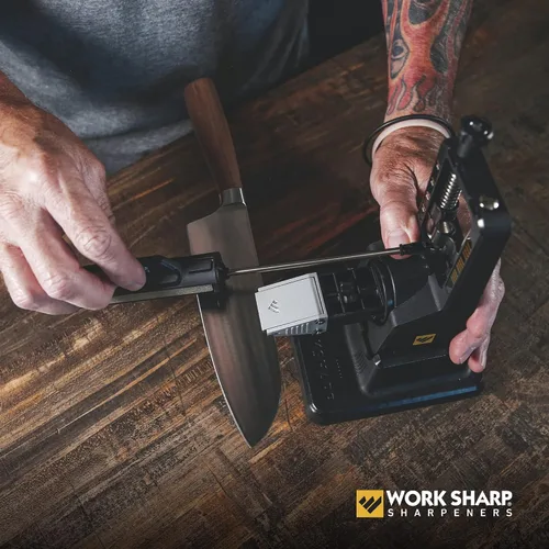 Vista 6 de Work Sharp Precision Adjust Elite - Sistema de afilado de cuchillos ajustable con 7 abrasivos