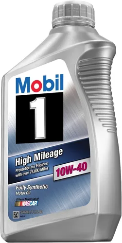 Vista 3 de Mobil 1 103536 10W-40 Aceite de Motor de Alto Millaje - 1 Cuarto (Paquete de 6)