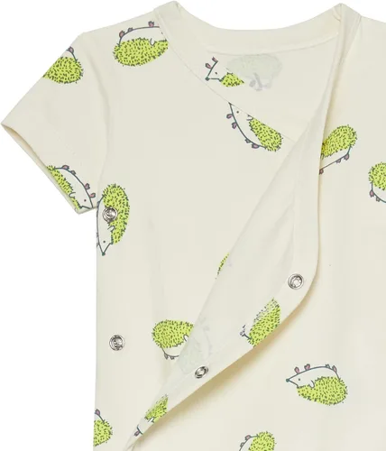 Vista 3 de Tienda Essentials Unisex Babies' Cotton Short-Sleeve Side Snap Bodysuit (Previously Tienda Aware), Pack of 3