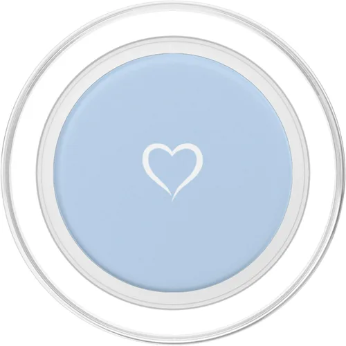 Vista 2 de PopSockets MagSafe PopGrip para iPhone con diseño de corazón dibujado a mano y azul pastel