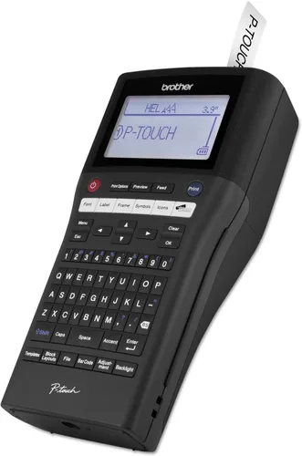 Vista 2 de Brother Impresora recargable, etiquetadora para llevar a cualquier lugar con conectividad PC (PT-H500LI)