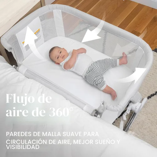 Vista 12 de Baby Delight Beside Me Cuna lateral y cama de noche para bebé