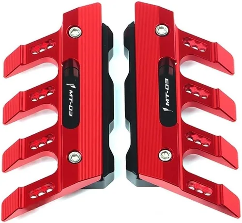 Vista 9 de SCUUBE Para Yamaha MT-03 MT03 Protector lateral de caída de motocicleta Protector de horquilla delantera Protector de guardabarros delantero Bloque