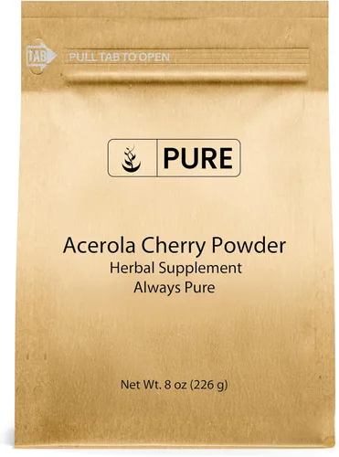 Vista 6 de Pure Original Ingredients Acerola Cherry Powder 4oz sin OMG, sin gluten, embalaje ecológico