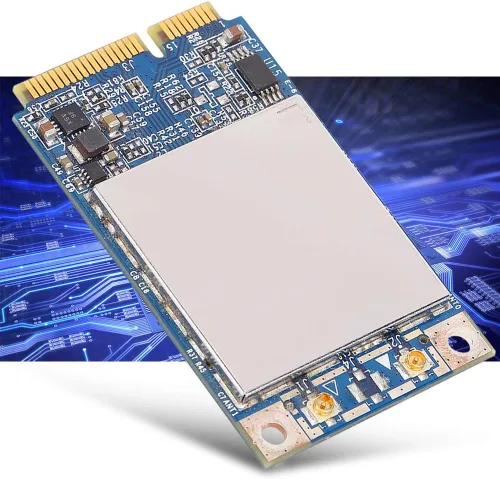 Vista 3 de Tarjeta,Doble Banda 2.4/5.8GHZ 300M Mini PCI-E Tarjeta,Tarjeta de red de 300Mbps, para Pro MB988Z/A BCM94322MC