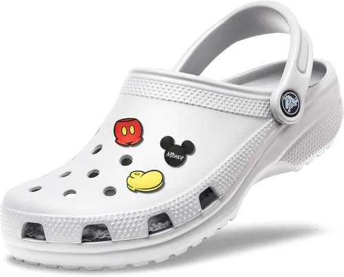 Vista 4 de Crocs Zuecos clásicos para hombre y mujer con dijes Jibbitz Character 3 paquetes