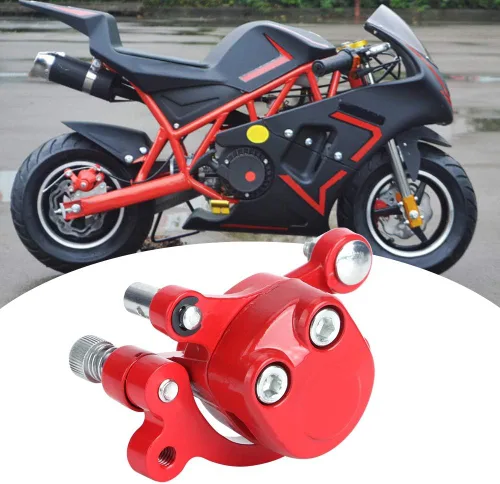 Vista 8 de Rotor de freno de kart, pinza de freno de kart, sistema de freno de kart, pinza de freno de disco de 4.724 in, pinza de freno para 43 47 Kart