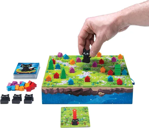 Vista 6 de Cat Earth - Juego de mesa familiar de estrategia ligera - 2 a 4 jugadores a