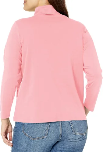 Vista 2 de Tommy Hilfiger Cuello alto suave básico diario para mujer
