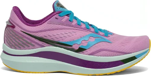 Vista 2 de Saucony Velocidad de endorfina para mujer, Mutante Blanco