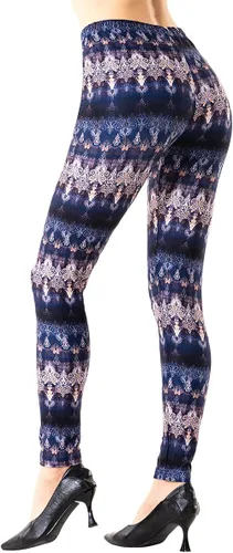 Vista 42 de Ndoobiy pantalones de yoga para mujer, pantalones de entrenamiento básicos, leggings impresos, leggings suaves y mantecosos Un juego