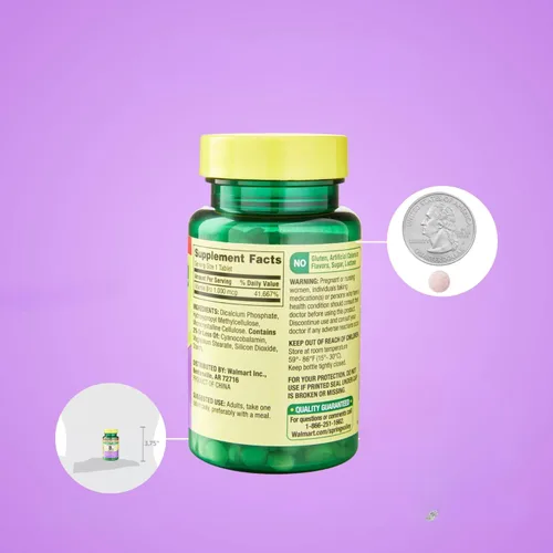 Vista 5 de Vitamina B12 Spriing Vallley Comprimidos de liberación temporal Suplemento dietético 1,000 Mcg, 300
