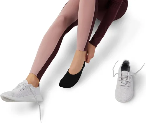 Vista 6 de Calcetas deportivas invisibles acolchadas PEDS para mujer (pack de 6)