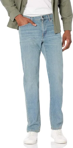 Vista 15 de Amazon Essentials - Pantalones vaqueros elásticos de corte recto para hombre