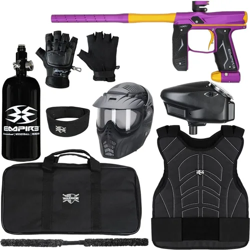 Vista 14 de Action Village Empire Axe 2.0 Protector Level 3 Kit de pistola de paintball