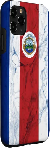 Vista 81 de Bandera de Costa Rica y fondo elegante - Funda del orgullo costarricense para iPhone 17