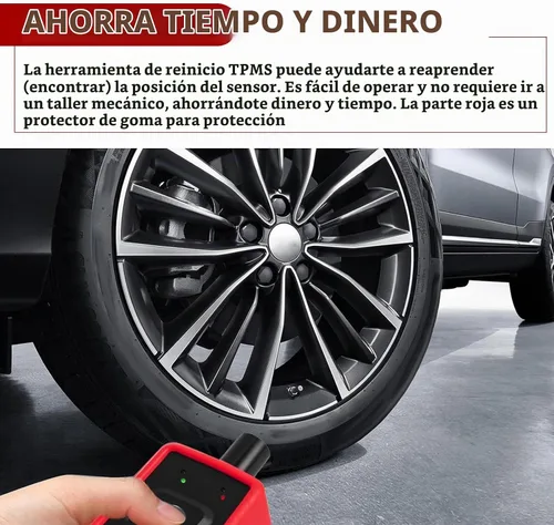 Vista 5 de Herramienta de Recuperación TPMS, Herramienta de Activación del Sensor de Presión de Neumáticos, EL-50449 TPMS Compatible con Ford/Lincoln/Mercury