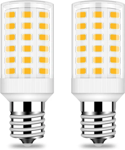 Vista 10 de Kei D28x Kel 2816x - Bombilla LED intermedia E17 de 3.5 W, repuesto compatible con refrigerador Kenmore 480LM 120V 5000K, bombilla de microondas