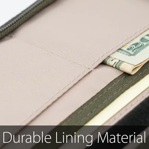 Vista 7 de diodrio Funda para cuadernos Field Notes de 3.3 x 5.5, diario de bolsillo con soporte para bolígrafo, cubierta con cremallera resistente al agua