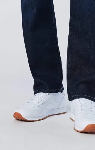 Vista 5 de Mavi Matt Mid Rise Pantalones vaqueros relajados de pierna recta para hombre