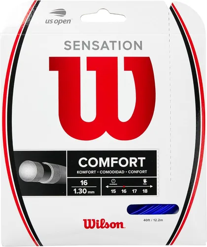 Vista 16 de Wilson Sensation - Juego de cuerda para raqueta de tenis y carrete de 200 m