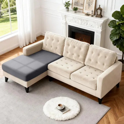 Vista 70 de TAOCOCO Fundas de Cojines de Sofá Elásticas Fundas de Asiento de Silla para Sillón, Fundas de Asiento de Sofá de 1 Pieza Protector de Muebles Suave
