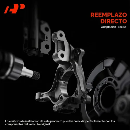 Vista 2 de A-Premium Nudillo de Dirección de Suspensión Delantera Compatible con Jeep Grand Cherokee 2011-2015 y Dodge Durango 2011-2015, Lado Izquierdo