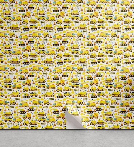 Vista 20 de Lunarable Papel tapiz victoriano de despegar y pegar para el hogar, motivos florales griegos romanos europeos, estilo Art Nouveau inspirados