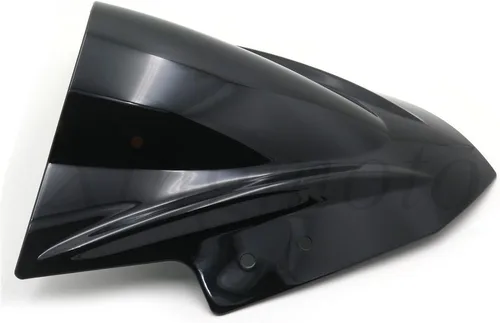 Vista 4 de NBX - Parabrisas de doble burbuja compatible con Kawasaki Ninja 300 EX300 2013-2015 negro