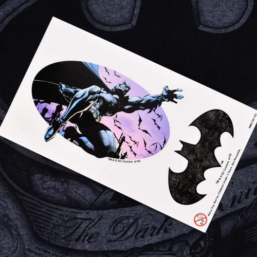Vista 6 de Popfunk Batman Winged Skull Logo All Over T-Shirt