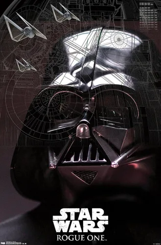 Vista 10 de Trends International Star Wars: Rogue One - Póster de pared de Lord Sith, 14.725 x 22.375 pulgadas, versión enmarcada de madera de granero