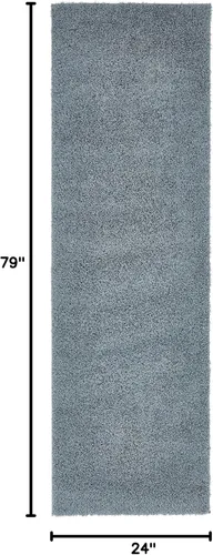 Vista 63 de Unique Loom Studio Colección Solid Shag - Alfombra Urbana Moderna Super Suave y de Felpa