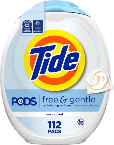 Vista 15 de Tide PODS - Cápsulas de jabón de detergente libre y suave, 76